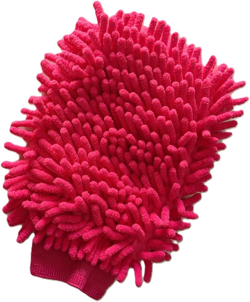 House Cleaning and Car Wash Mitts, Home Dusting Microfiber Gloves, Washing Clean Polish Faster (2-Pack, Green/Blue)