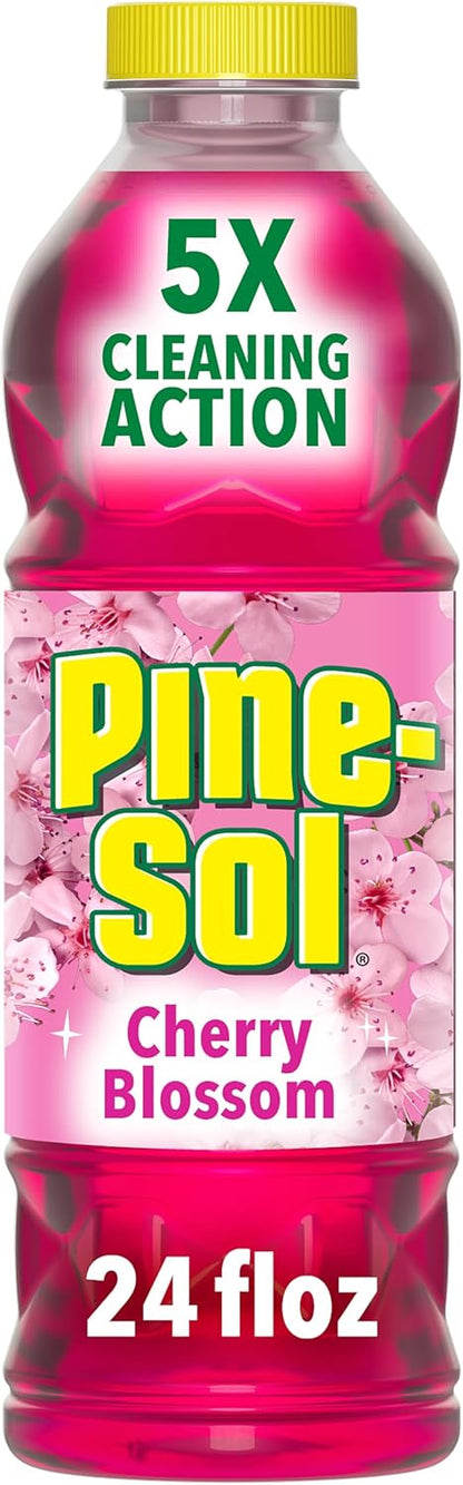 Pine-Sol Multi-Surface Cleaner, Cherry Blossom, 24 Fluid Ounces