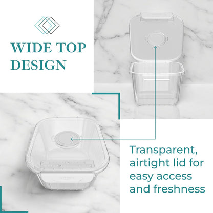 Skywin TidyFriend Laundry Pods Container with Lift Up Lid, 12.4" x 6.5" x 8.7", Airtight Storage Keeps Pods Fresh, Laundry Detergent Container & Dishwasher Pod Holder (Grey)
