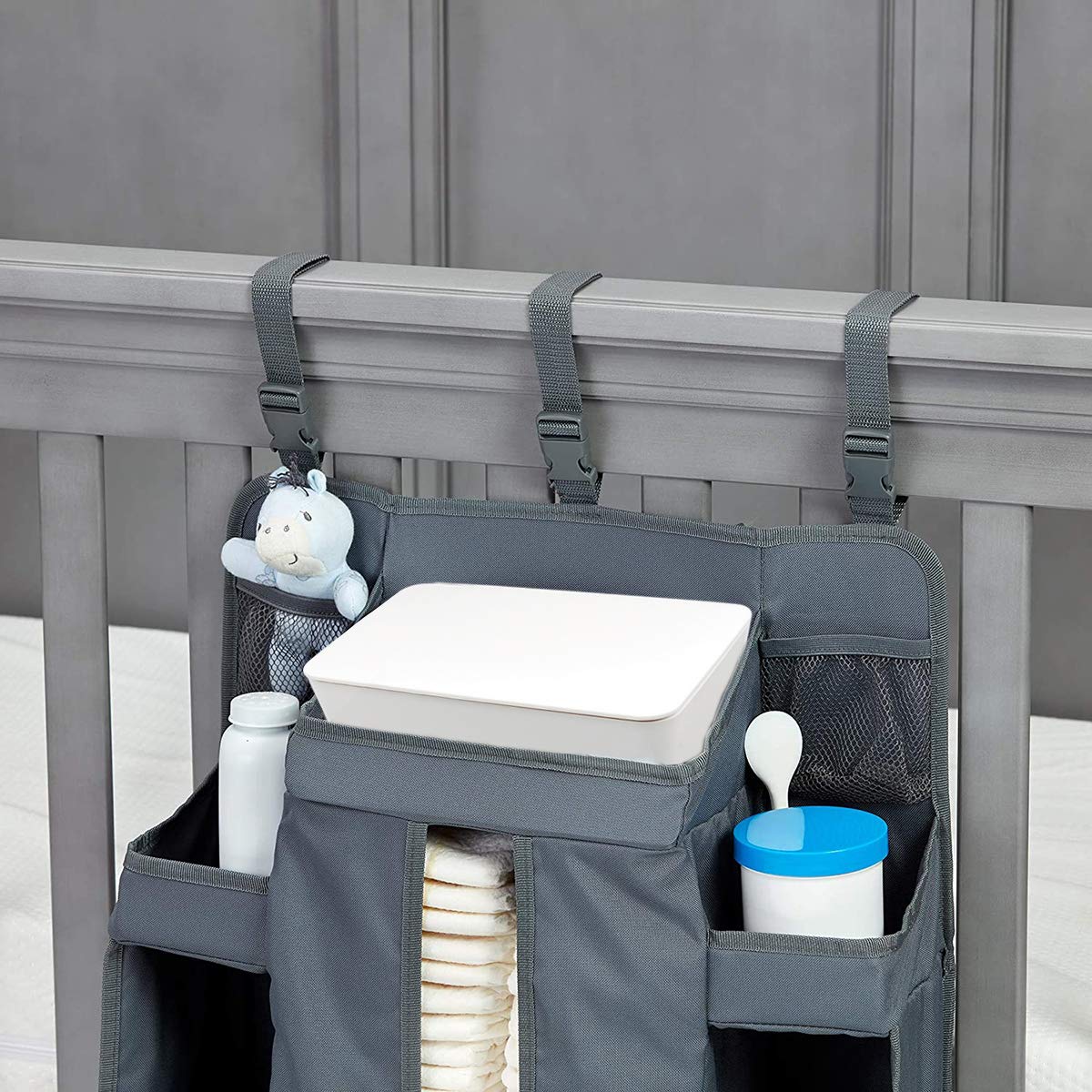 Moorfowl Baby Wipe Dispenser for Bathroom, Upgarde Design(8.2L x 4.9W x 3.9H inches), Minimalist Flushable Wipes Container for Home Car