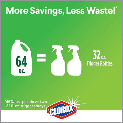 Clorox Clean-Up All Purpose Cleaner with Bleach Original, 64 Ounce Refill Bottle (Package May Vary)