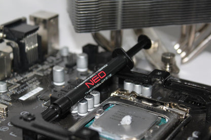 NEO (1g) Thermal Paste for Basic Applications: Suitable for All CPUs (AMD & Intel) GPUs Xbox PS4 PS5 Includes Cleaning Cloth and Spatula