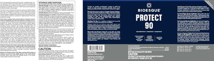 Bioesque Protect 90, Heavy Duty Bacteriostatic, Fungistatic, Algaestatic Formula, Effective Against Mold, Mildew, Algae, & Odor Causing Bacteria, 1 Gallon (Pack of 1)