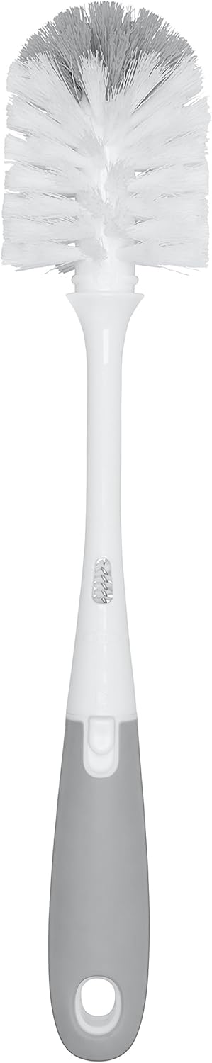 OXO Tot Bottle Brush with Nipple Cleaner, Gray