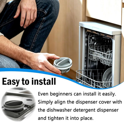 WPW10524919 Rinse Aid Dispenser Cap Replacement for Whirlpool KitchenAid Maytag Dishwasher, W10524919 Dispenser Cap Replace W10524923 Dishwasher Rinse Aid Dispenser Cap