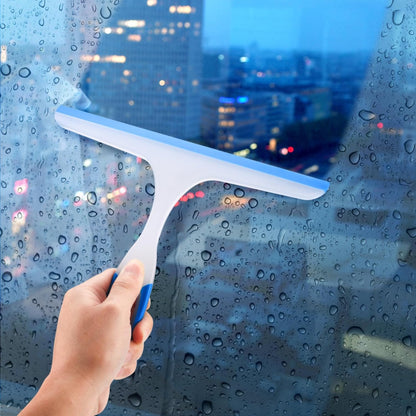 3 Pcs Shower Squeegee for Glass Doors, Car Window Squeegee, Streak-Free Mirror Cleaner Tool for Bathroom Kitchen Sink Countertop Tile Glass Shower Door Scraper Household Squeegees, with 3 Hooks