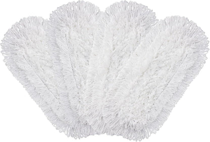 CLEANHOME Microfiber Mop Pads 4 Pieces for Floor Cleaning,Fit CLEANHOME Dust Mop: B09PBPGSJ3, Chenille Microfiber Replacement Pads