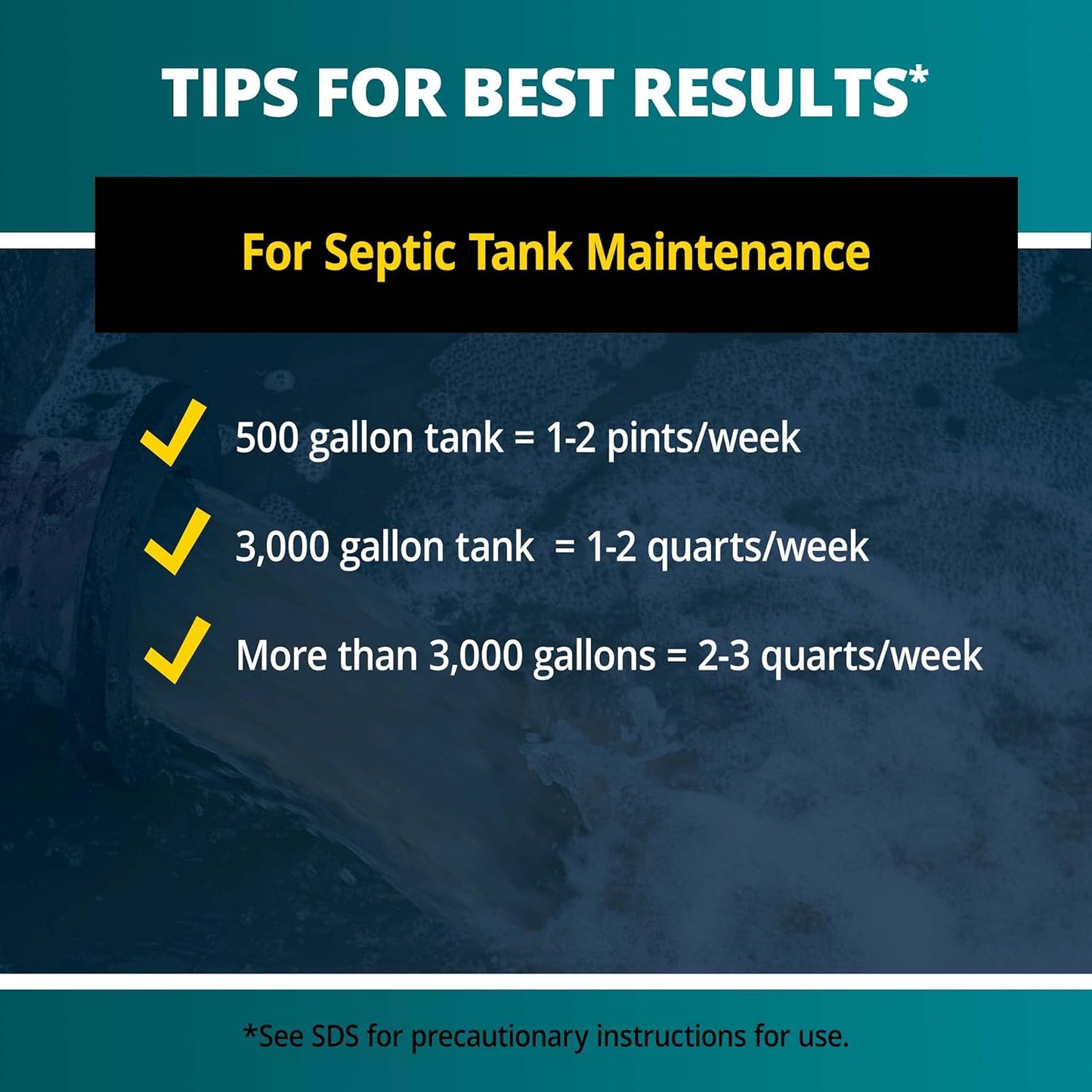 CLR PRO Commercial Drain Line and Grease Trap Treatment, Preventative Maintenance Microbial Formula, 1 Gallon Bottle