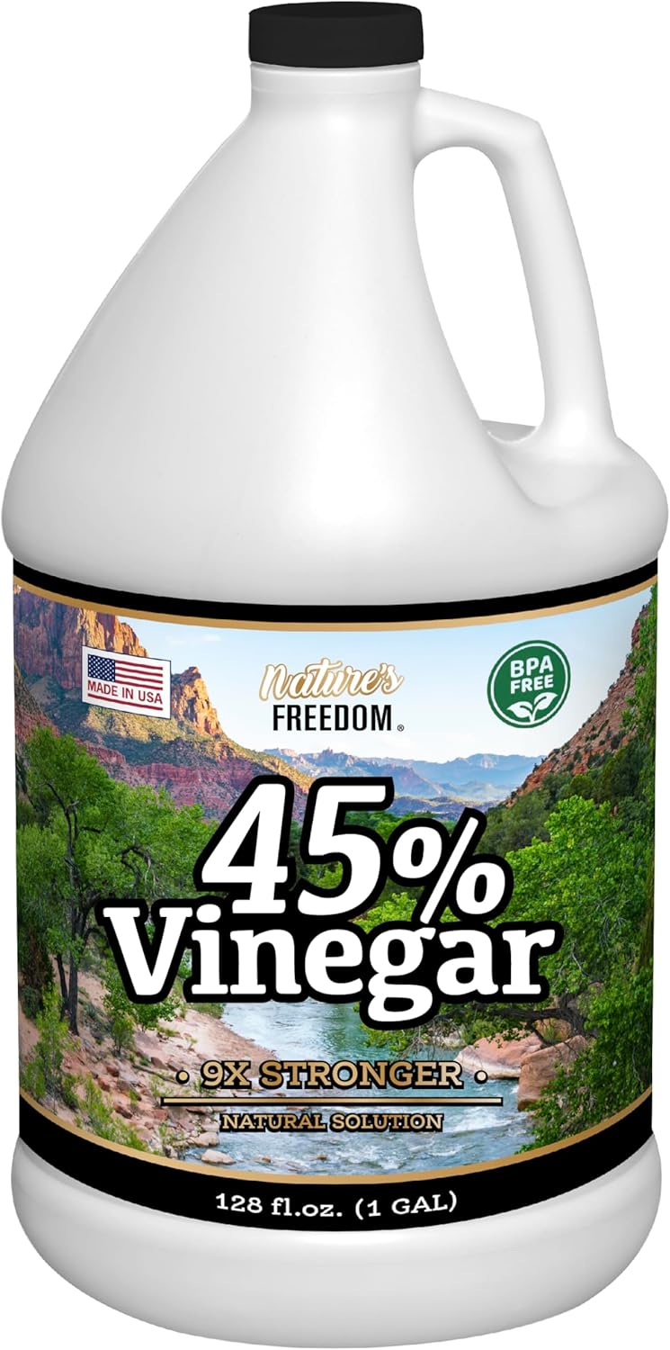 Nature's Freedom 45% Vinegar (2 Gallon)
