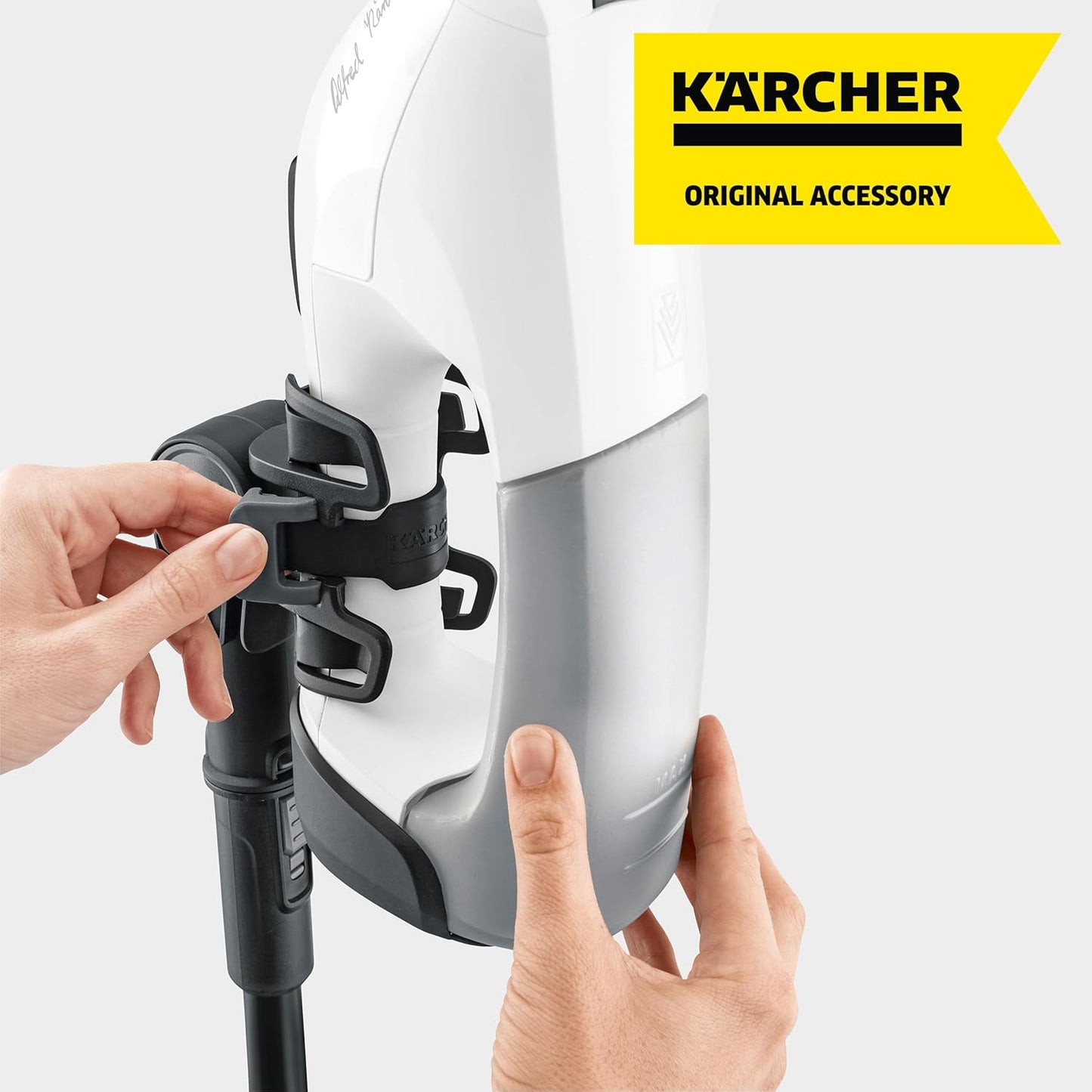 Kärcher WV 6 Electric Window Vacuum Squeegee 11" - Cleans Showers, Mirrors, Glass, and Countertops - Electric Squeegee