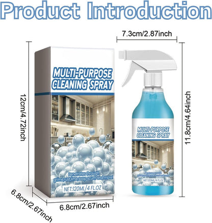 2PCS Spray Splash Cleaner Multi-Purpose Cleaning Spray,Oven Foam Spray, Kitchen Foam Cleaner, Kitchen, Countertop, Oven Multi-Purpose Spray.