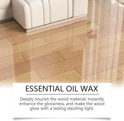 Beeswax Essential Oil Wax,Beeswax Furniture Polish Spray,Beeswax Essential Oil for Wood,Beeswax Oil for Wood,for Floors and Furniture (2PC)