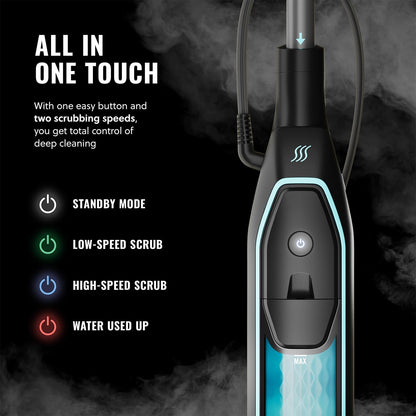 PurSteam 10-in-1 Steam Mop, Floor Steamer with Detachable Handheld Steam Cleaner for Tile, Hardwood Floors