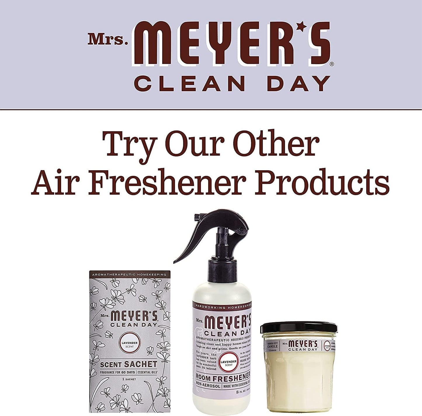 MRS. MEYER'S CLEAN DAY Room Spray, Lemon Verbena Scent, 8 Fl Oz Bottle