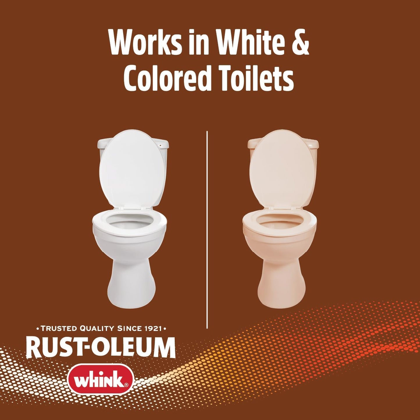 Rust-Oleum RustGuard Rust Stain Remover | Heavy-Duty Iron Stain Remover & Toilet Bowl Cleaner For White & Colored Toilets | 2 Tablet Box