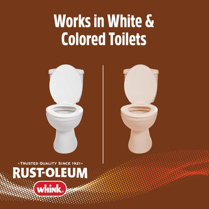 Rust-Oleum RustGuard Rust Stain Remover | Heavy-Duty Iron Stain Remover & Toilet Bowl Cleaner For White & Colored Toilets | 2 Tablet Box