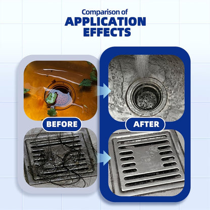 Multi-Purpose Pipeline Dredging Agent, Toilets, Bathroom Drains & Floor Pipes | Safe for All Pipe Types 1PCS