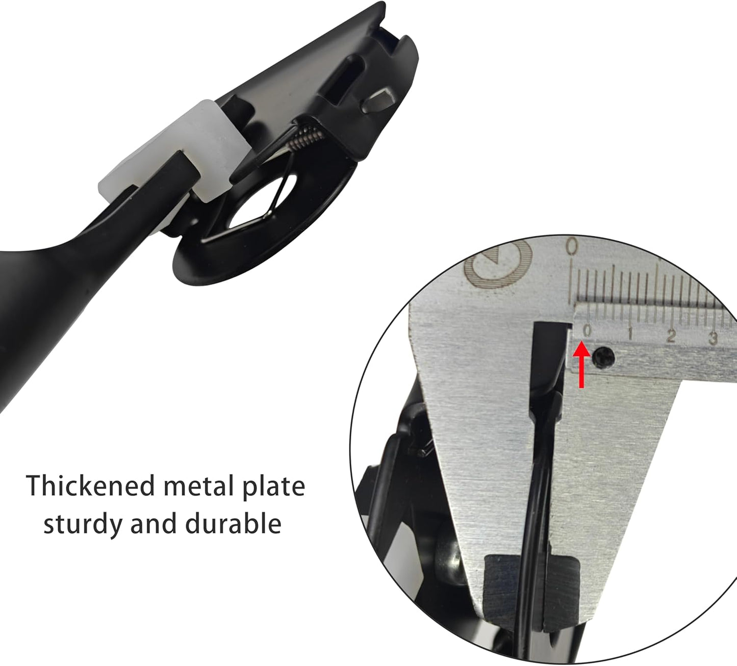 60" Commercial Dust Mop Handle (Reinforced Thick-Gauge Aluminum Pole), Heavy-Duty Dust Mop Pole & Dust Mop Replacement Part for Janitorial/Professional Use