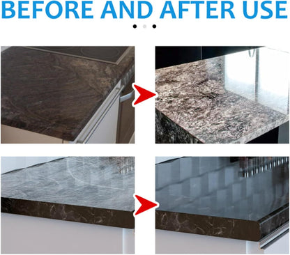 2 PCS Stone Crystal Plating Agent, Nano Stone Crystal Plating Agen, Marble Cleaner Stain Remover