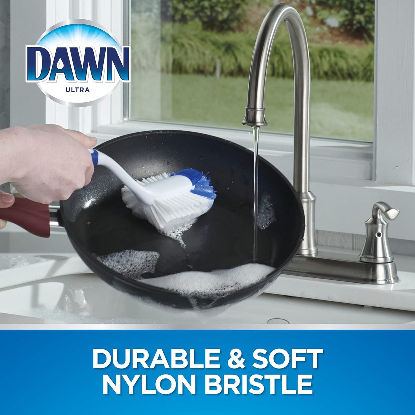 Dawn Ultra Puff Glassware and Dish Cleaning Brush