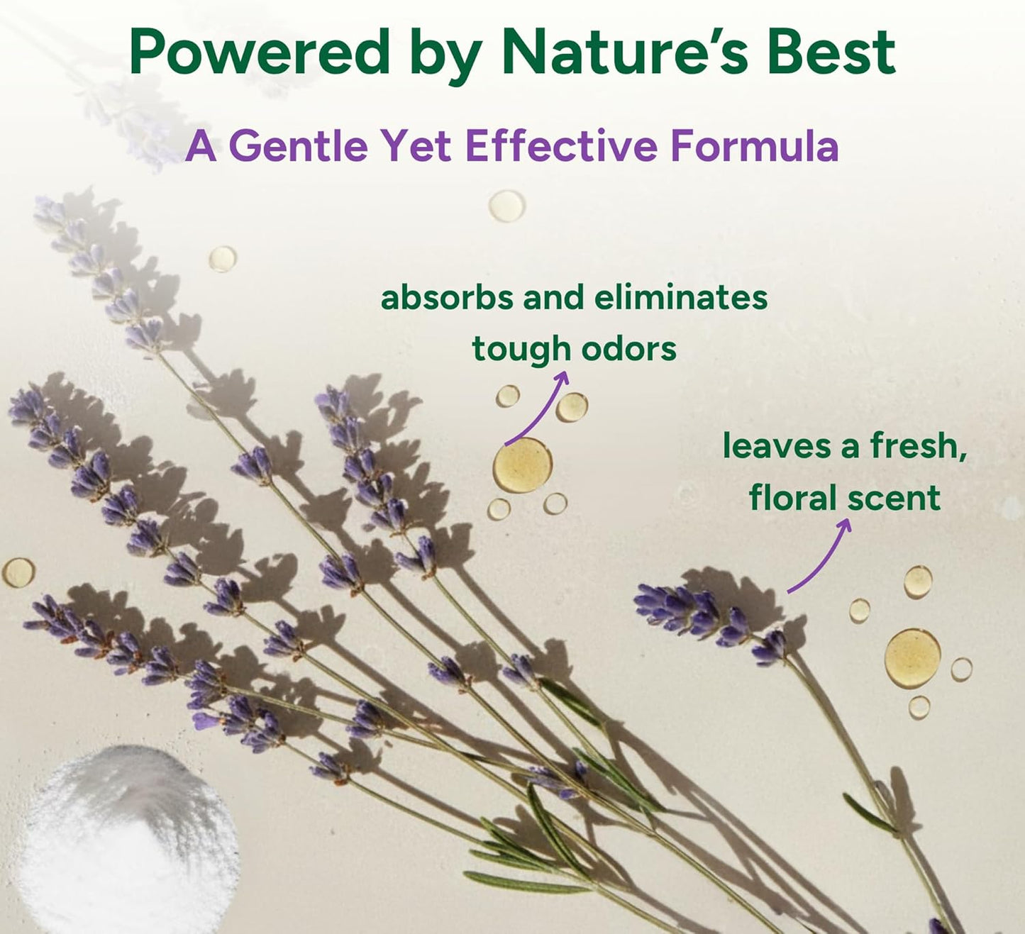 Good Natured Brand | Carpet Deodorizer & Freshener Powder | 31 oz Pet Odor Eliminator for Strong Odor & Pet Urine | Fresh Natural Lemon Scent | Safe for Homes with Pets