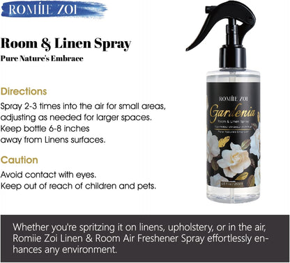 ROMIIE ZOI Room Spray Lemon, Air Freshener Spray Made with Natural Plant Extract, Scented Room Spray for Home Fragrance Fabric Spray Freshener 8.5 FL OZ