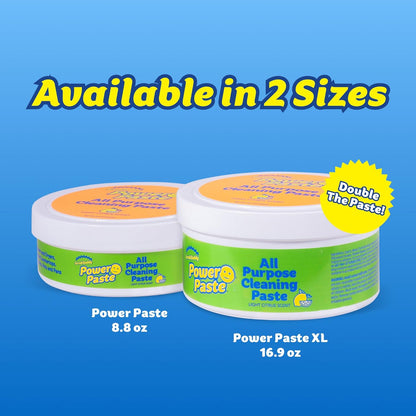 Scrub Daddy Sponges & PowerPaste XL Value Pack - 4 Scrub Daddy Multipurpose Dish Sponges & PowerPaste XL All-Purpose Cleaning Paste - Scratch-Free, Multi-Surface Household Cleaning Supplies Kit (5ct)
