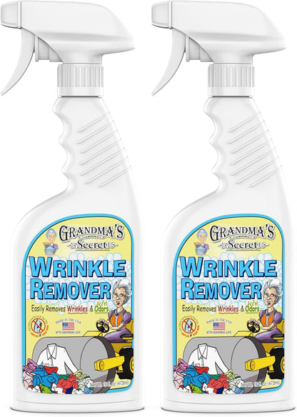 Grandma's Secret Spot Remover Laundry Spray - Chlorine, Bleach and Toxin-Free for Clothes - Fabric Stain Remover Removes Oil, Paint, Blood and Pet Stains - 16 oz & 2 oz Combo, DuoPack