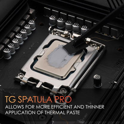 Thermal Grizzly - Duronaut - 6 Gram - Enhanced Durability & High Performance Thermal Paste - for Maximum Conductivity While Overclocking CPU/GPU/PS4/PS5/Xbox with 12 Cleaning Wipes 6 Wet & 6 Dry