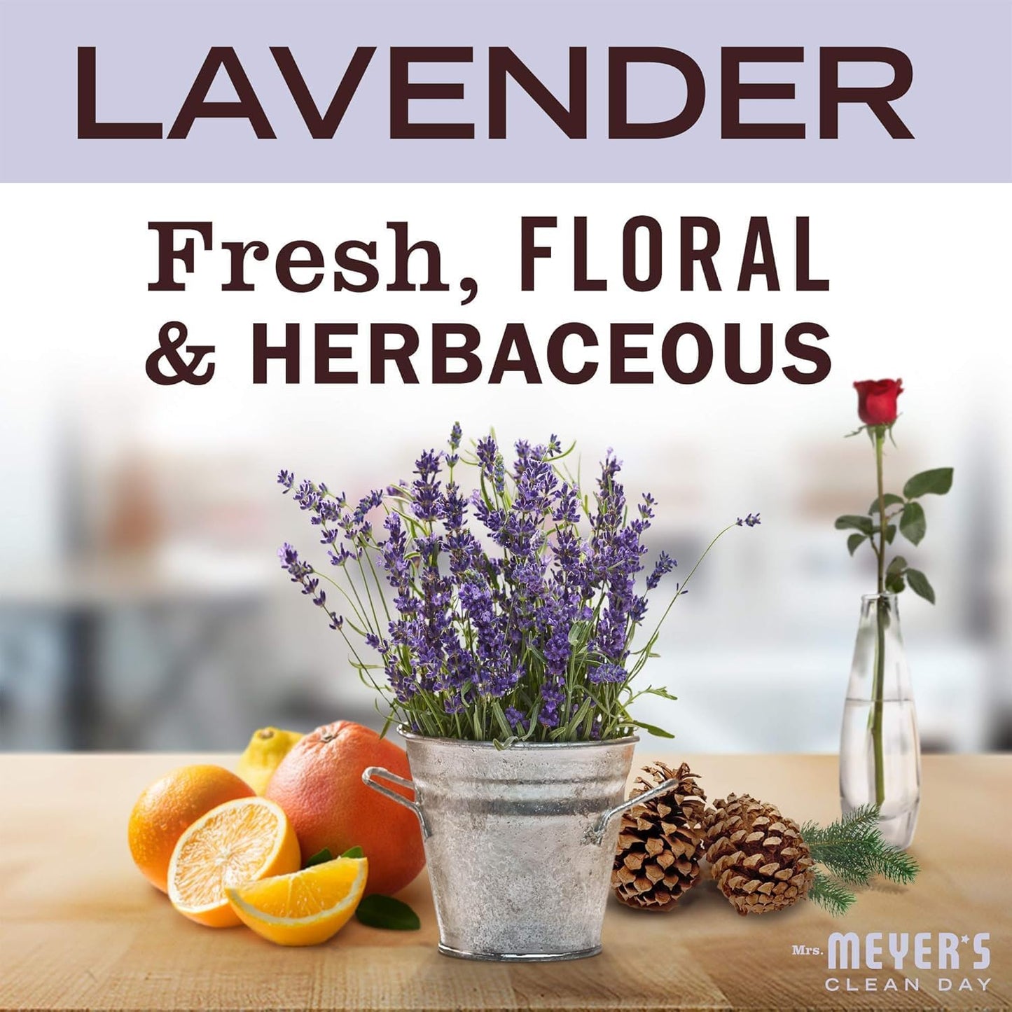 MRS. MEYER'S CLEAN DAY Automatic Dishwasher Pods, Lavender, 20 Count