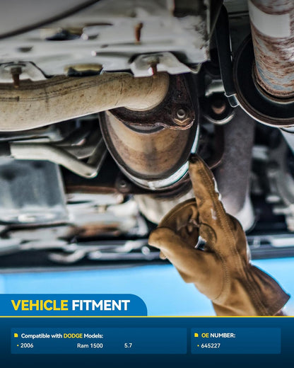 PHILTOP Left and Right Catalytic Converter Replacement For 2005-2010 300 2.7/3.5L V6 RWD, 2006-2010 Charger 2.7/3.5L V6 RWD, 2005-2008 Magnum 2.7/3.5L V6 RWD Replace 55434, 55433 (EPA Compliant) - Colors C