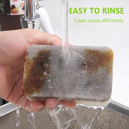 Kitchen Cleaning Sponges, 6 Pack Heavy Duty Scrub Sponges Cleans Fast Non-Scratch Sponge for Washing Dishes and Cleaning Kitchen (Black)