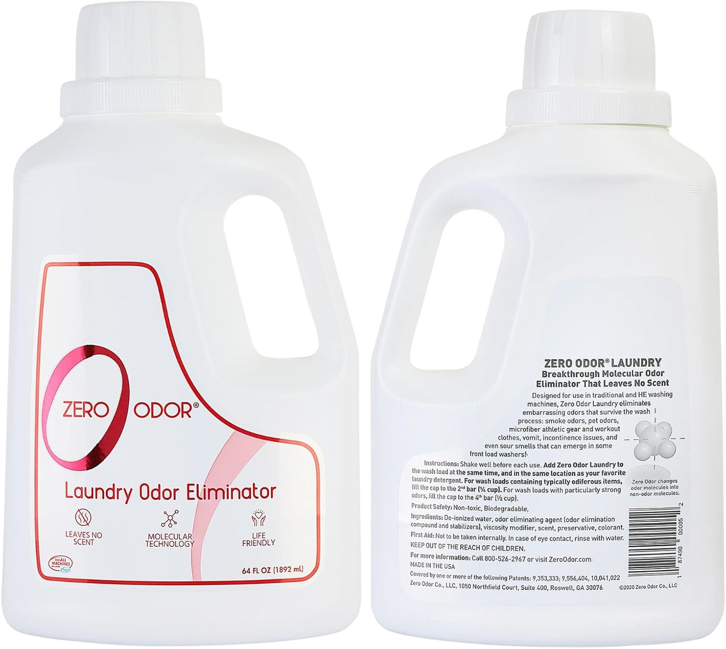ZERO ODOR LAUNDRY PET ODOR ELIMINATOR
