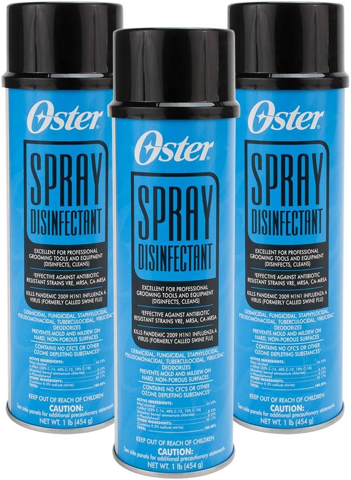 16OZ Spray Disinfectant pack of 3.
