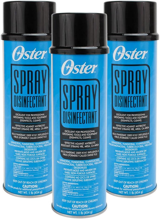 16OZ Spray Disinfectant pack of 3.