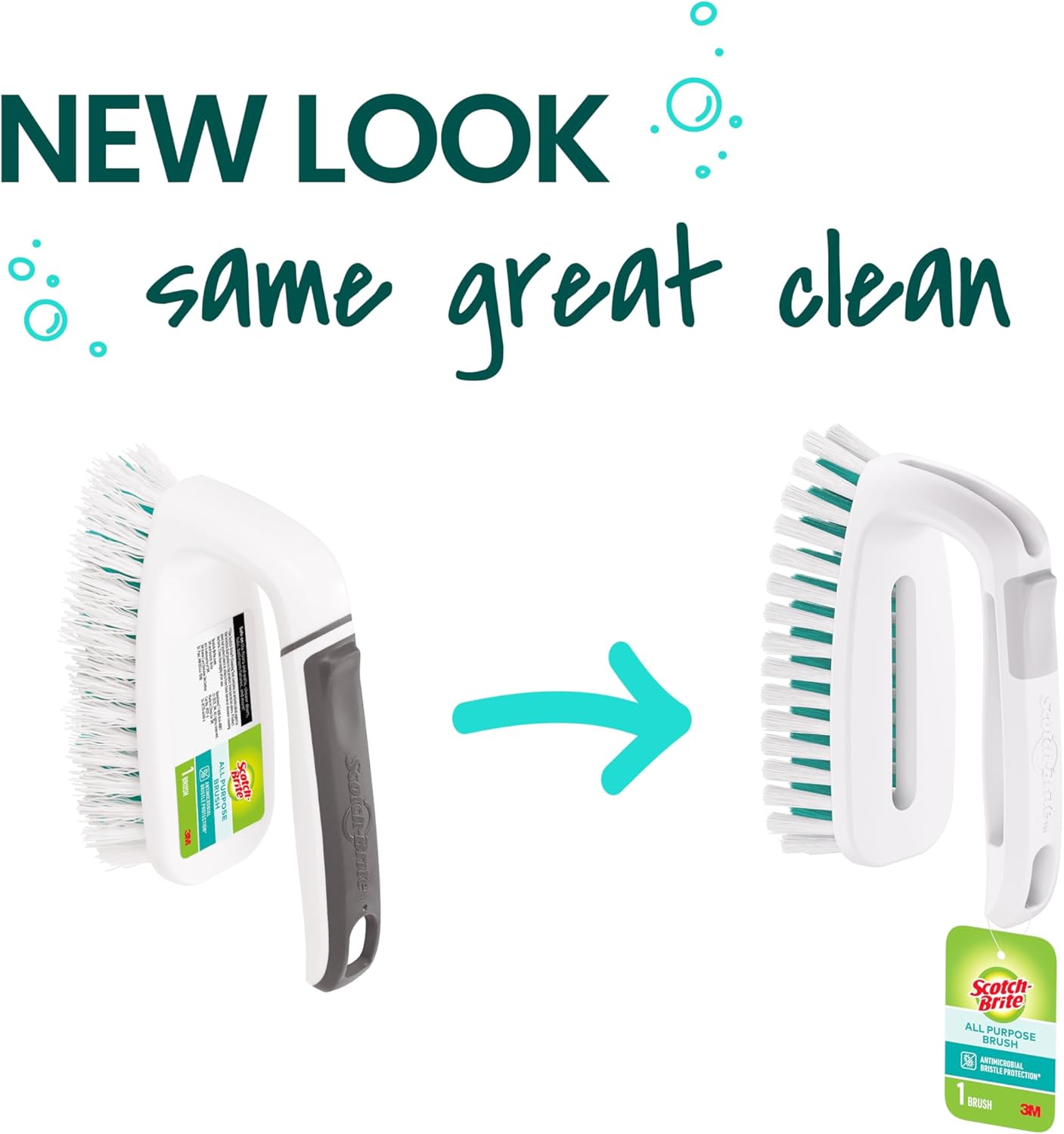 Scotch-Brite Deep Clean Brush, For Tile Floors and Walls, Shower Doors, Tubs, and More