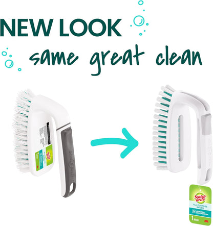 Scotch-Brite Deep Clean Brush, For Tile Floors and Walls, Shower Doors, Tubs, and More