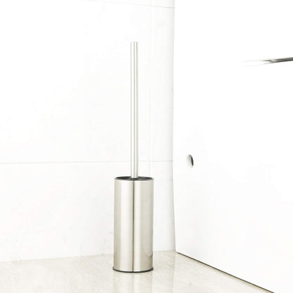 BGL Stainless Steel 304 Black Toilet Bowl Brush and Holder Set Cleaning Tool Holder with Toilet Brush