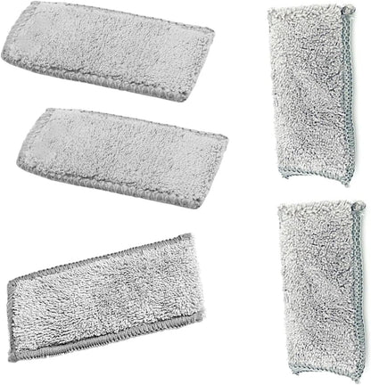 7 Pack Window Blind Cleaner Duster Brush Microfiber Sleeves Replacement Blinds Duster Cover Pad Refills for Blind Cleaner Tools with 3 Layer Arms Dark Blue Color