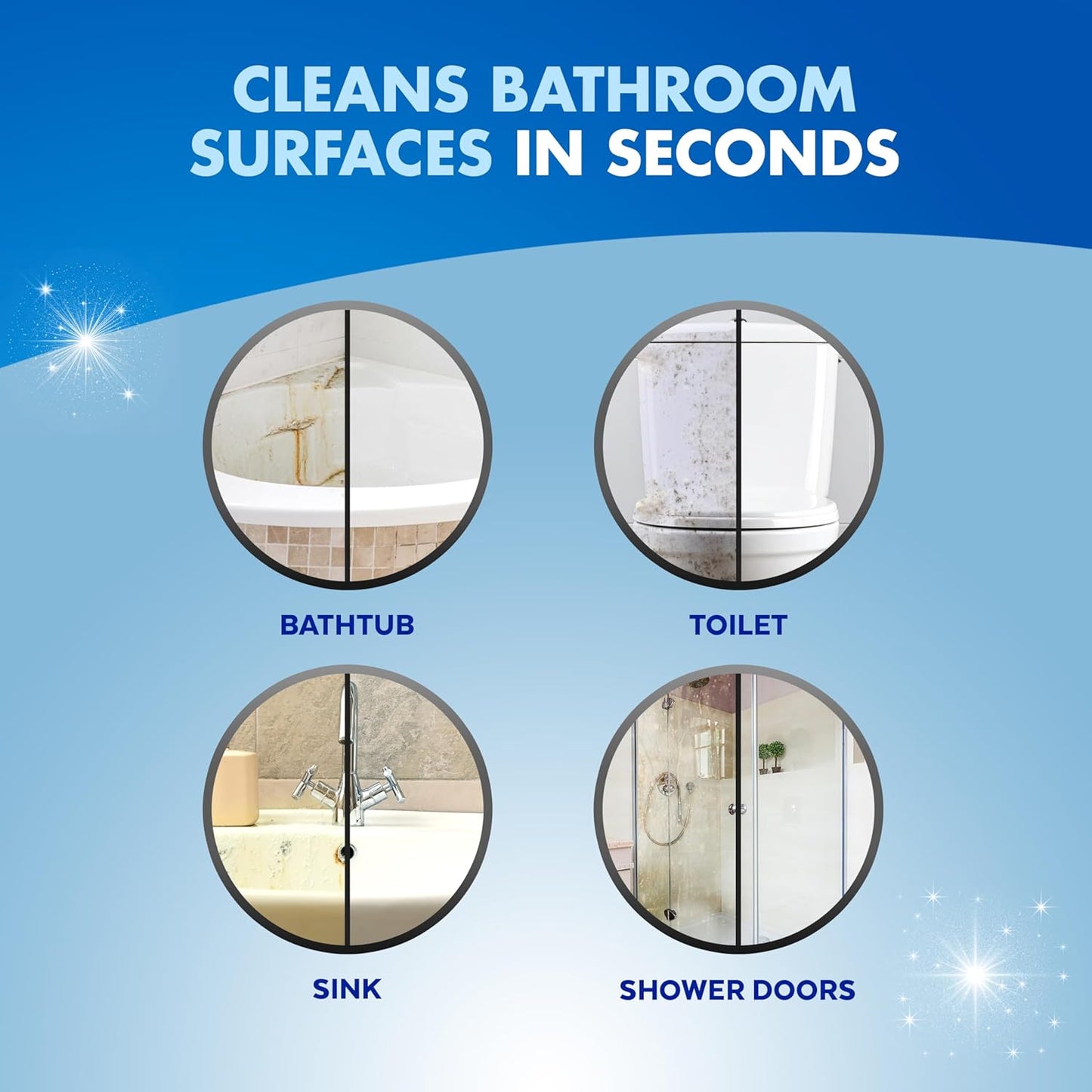 Lysol Power Foaming Bathroom Cleaner, Multipurpose Cleaner for Showers, Bathtubs, Sinks, Disinfectant Spray Kills 99.9% of Germs, Zero Bleach Cleaning Spray, 32 Oz.