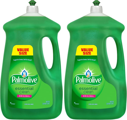 Palmolive Dishwashing Liquid Dish Soap Refill, Essential Clean, Original - 90 fluid ounce