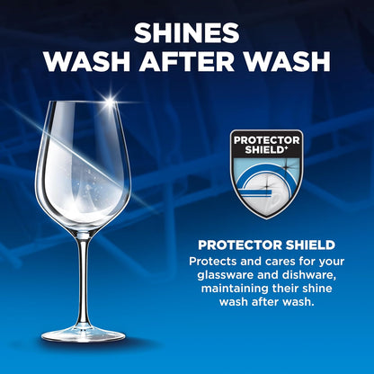Finish Quantum Dishwasher Pods, No Pre-Rinse Dishwasher Detergent Soap Removes 24HR Dried-On Stain and Grease, Leaving a Virtually Spotless Shine, 84 Count