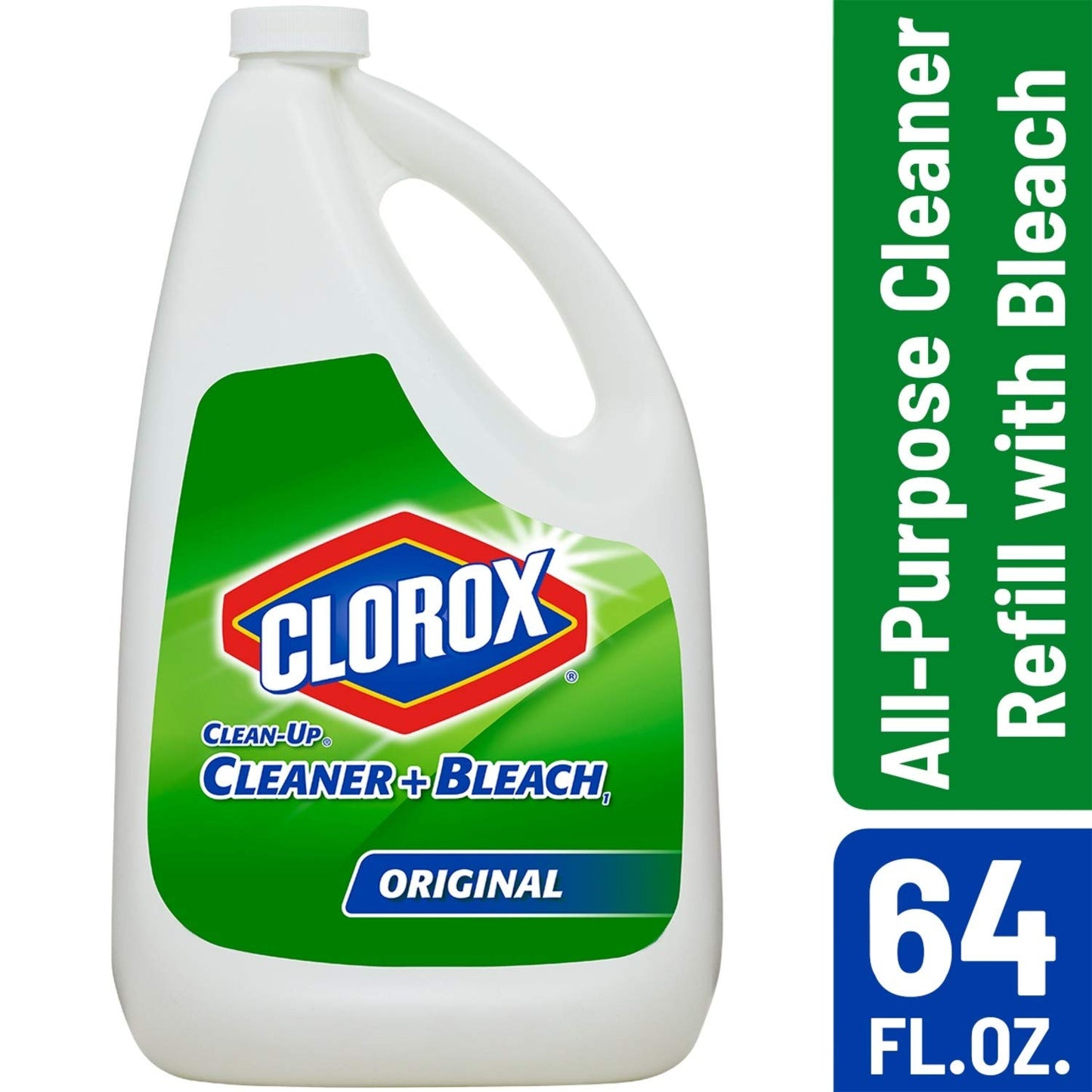 Clorox Clean-Up All Purpose Cleaner with Bleach Original, 64 Ounce Refill Bottle (Package May Vary)