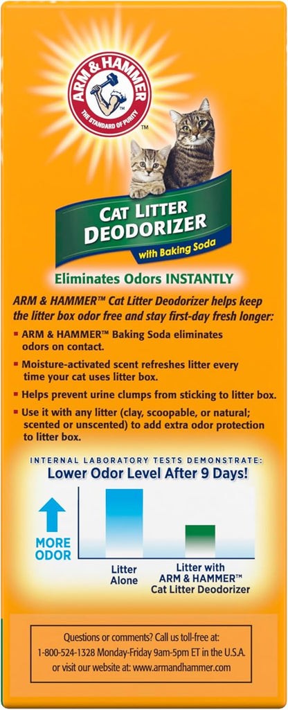 ARM & HAMMER Cat Litter Deodorizer Double Duty, 30 oz, 6 Pack