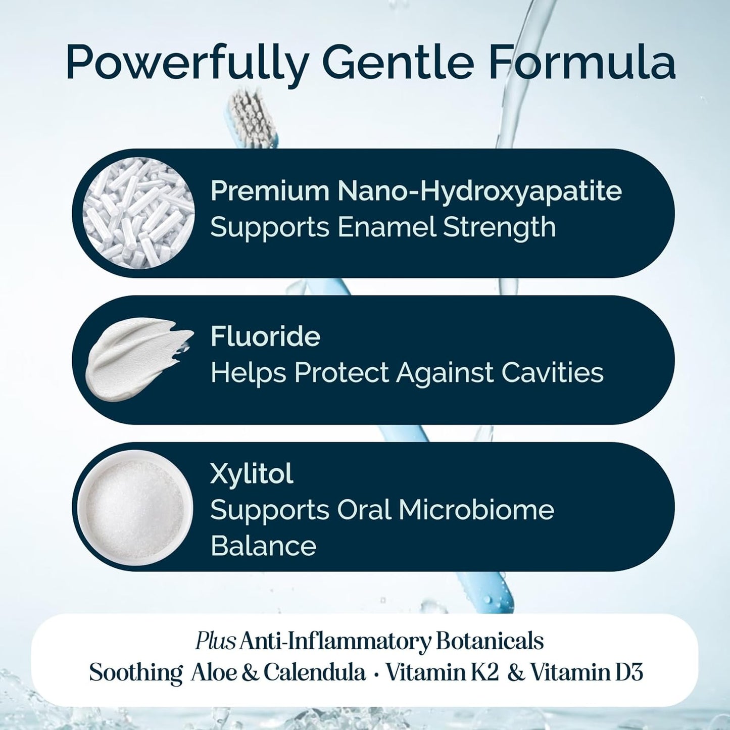 Dr. Jen Super Paste Perio Toothpaste, Cool Mint, Fluoride + 10% Premium Nano Hydroxyapatite, Xylitol, SLS Free, Low Abrasivity, Aloe + Calendula, Dentist Designed, Fresh Clean Feel, 1 Pack