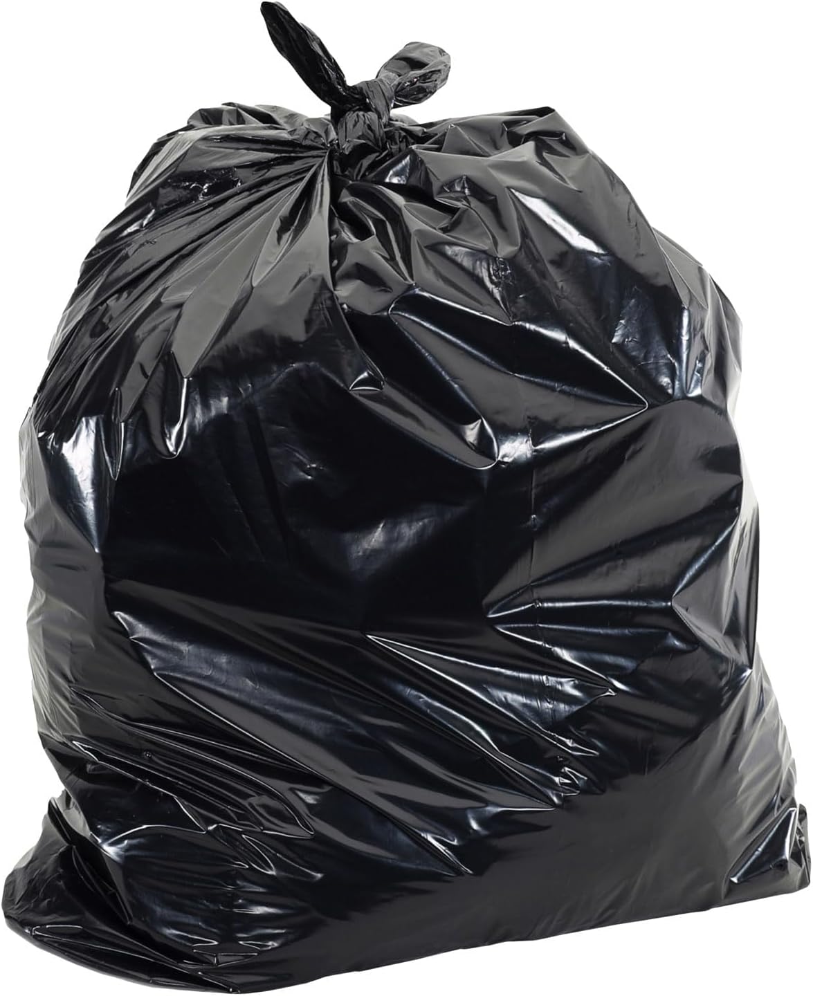 Ultrasac Heavy Duty 55 Gallon Clear Trash Bags - (Value 50 Pack) - 1.2 MIL equivalent Industrial Strength Plastic 37" x 54" for 50-55 Gal Cans -Fits Toter, Rubbermaid Brute, Carlislie Bronco etc.