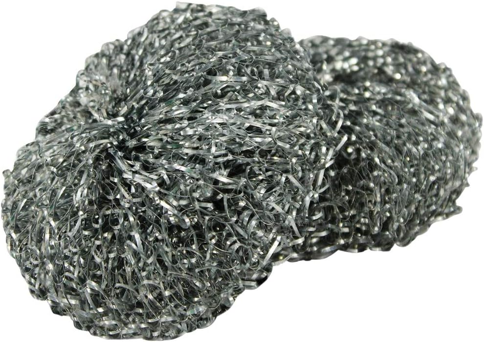 Libman Steel Scrubbers, Pack of 2