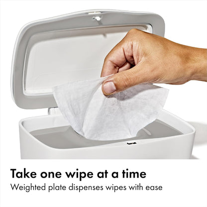 OXO Tot Perfect Pull Wipes Dispenser, Pink