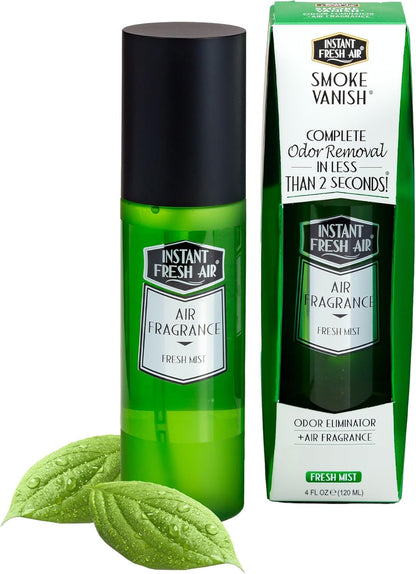 Smoke Vanish - Smoke Odor Eliminator Spray - Removes Odor Instantly with Noxban™ - Eco-Friendly - For Home, Car, & Travel - Lavender Scent - 4 oz.