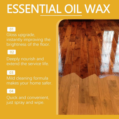 Beeswax Wood Polish Spray, Beeswax Spray Furniture Polish, BeeswaxWood Polishes‌ For Furniture, BeeswaxFurniture Polishes‌, for Wood Floors and Wooden Cabinet (1 PCS)